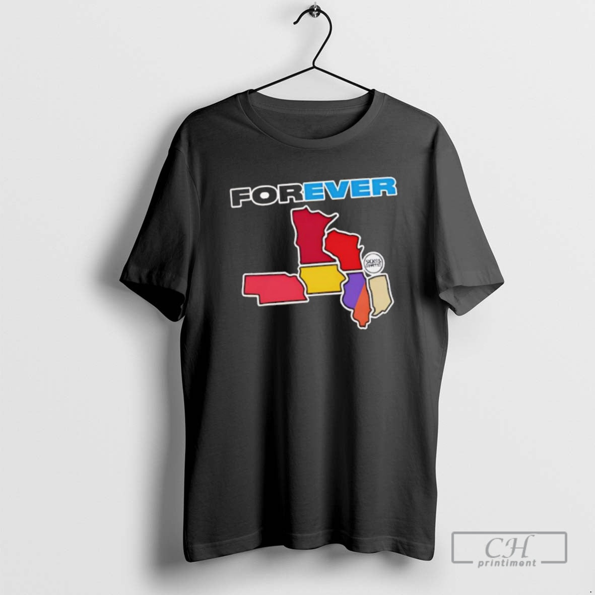 Classic The Large 91 West Forever Supersoft State Logo Shirt Sweater