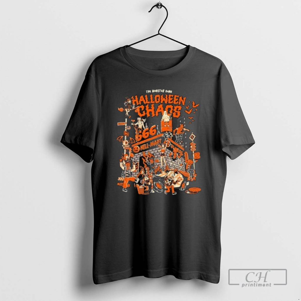 Classic The Monster Gang Halloween Chaos Shirt Sweater