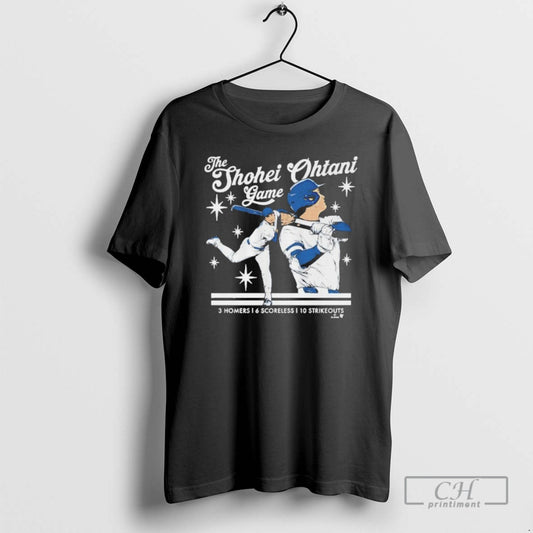 Classic The Shohei Ohtani Game La Baseball Shirt Sweater