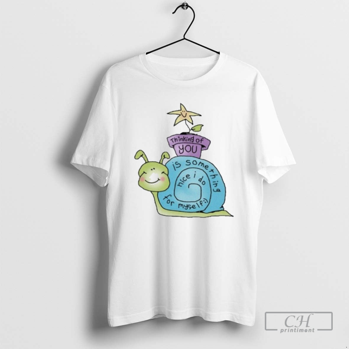 Classic Thinking Of You Is Something Nice I Do For Myself Snail Shirt Sweater
