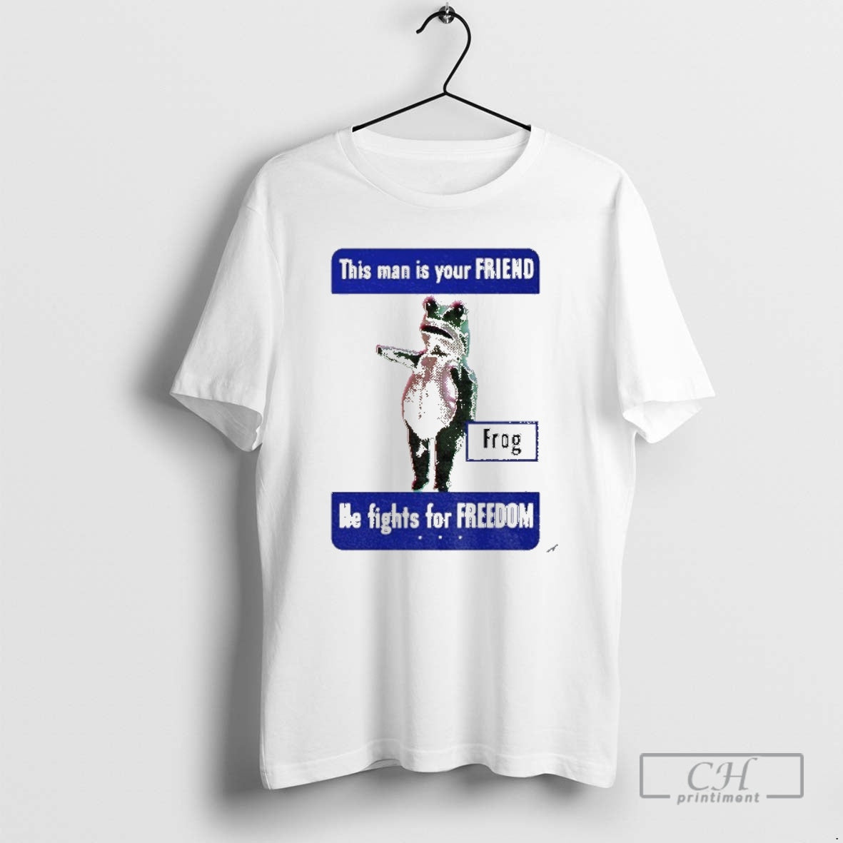 Classic This Man Is Your Friend He Fights For Freedom Portland Frog Shirt Sweater