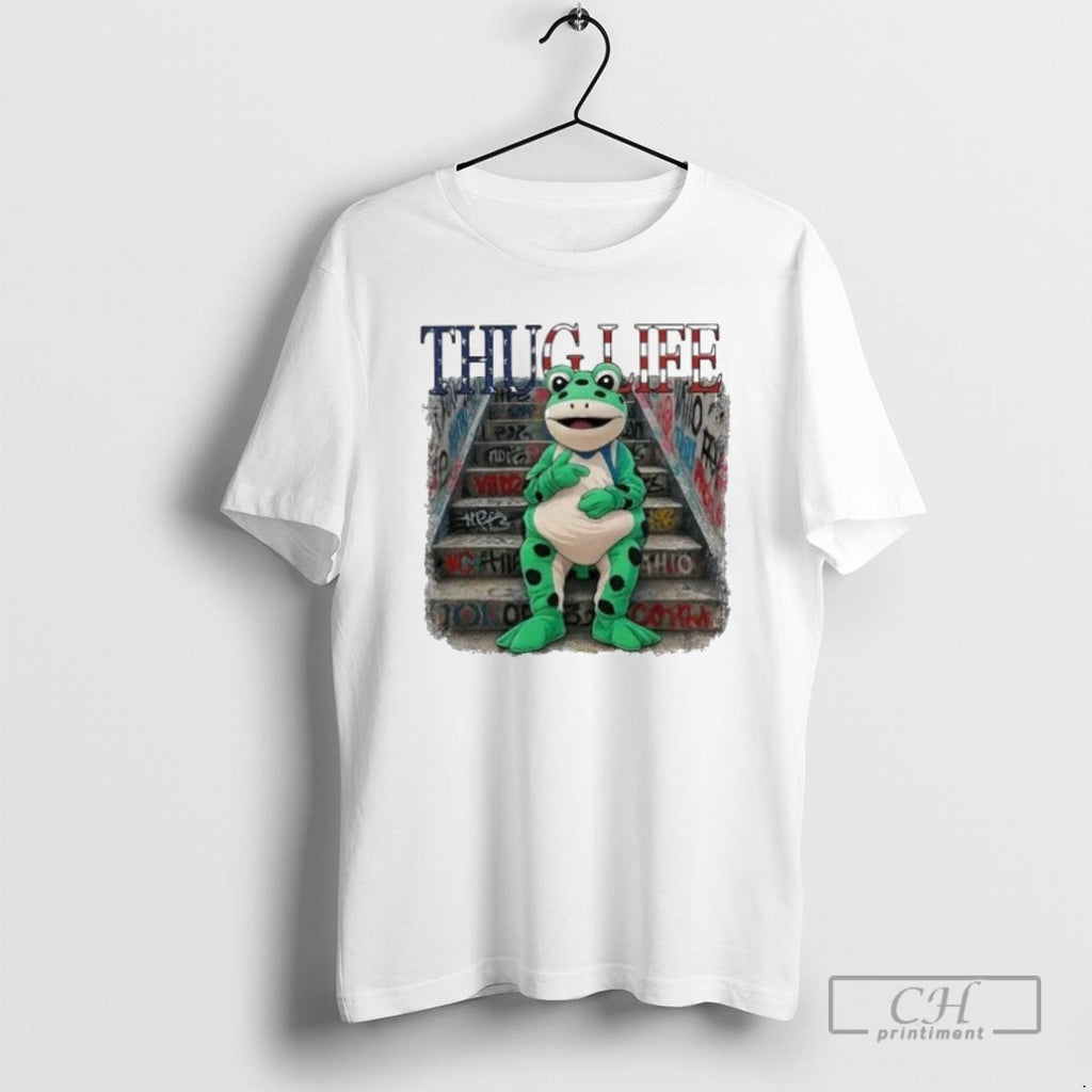 Classic Thug Life Frog Portland Ice Anti Fascism Protest Shirt Sweater