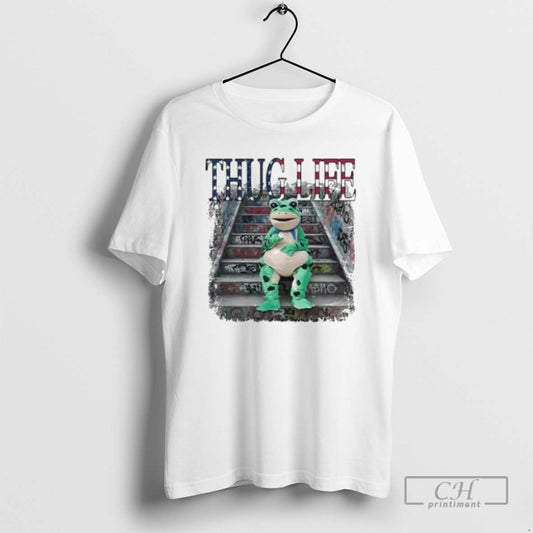 Classic Thug Life Portland Frog Protest Shirt Sweater