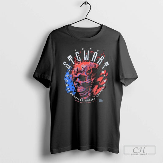 Classic Tony Stewart Americana Smoke Skull Since Open Since 1976 Shirt Sweater