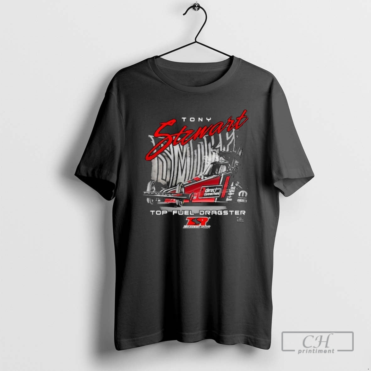 Classic Tony Stewart Smoke Top Fuel Dragster Shirt Sweater