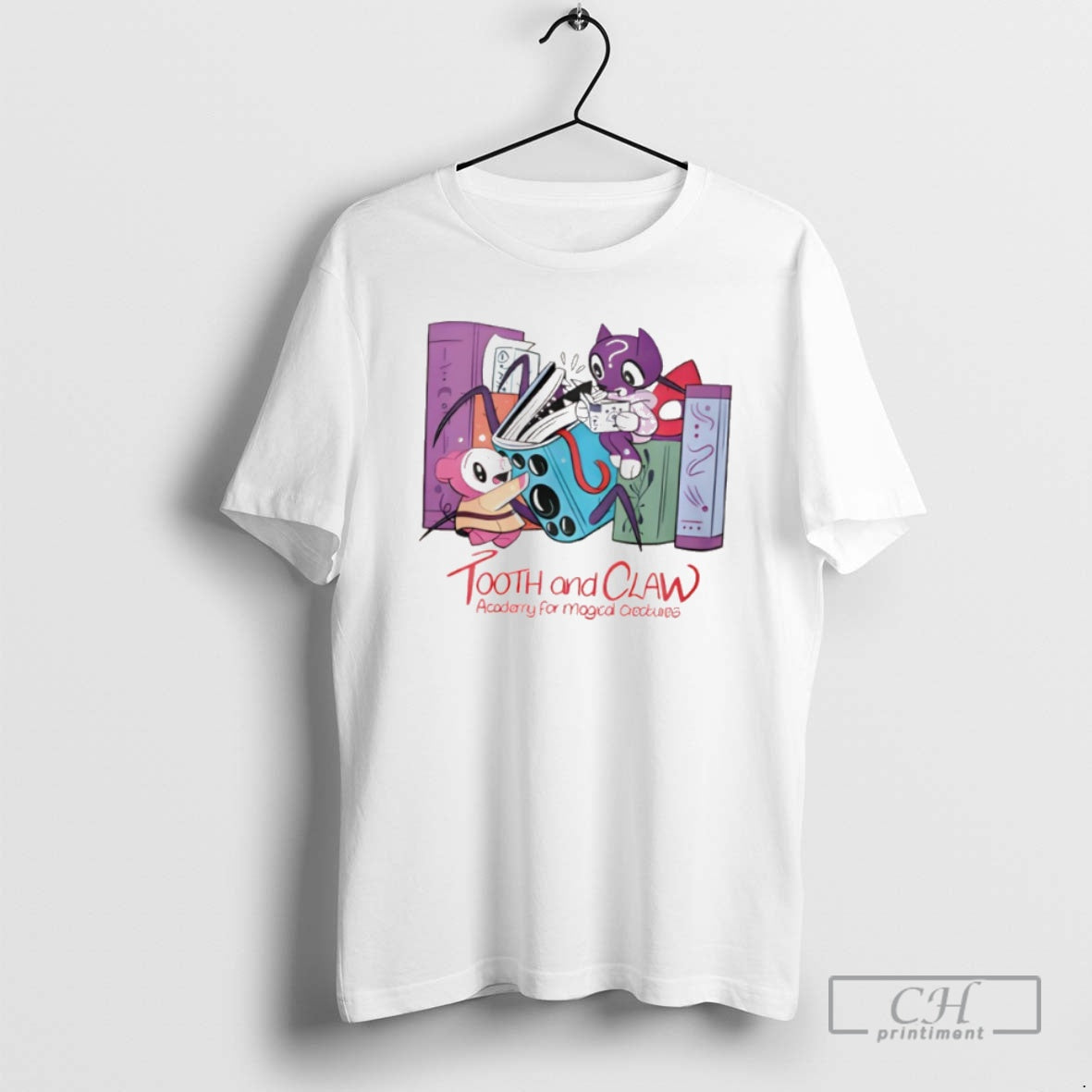 Classic Tooth And Claw Merch Reading Acodemy For Magical Creatures Shirt Sweater