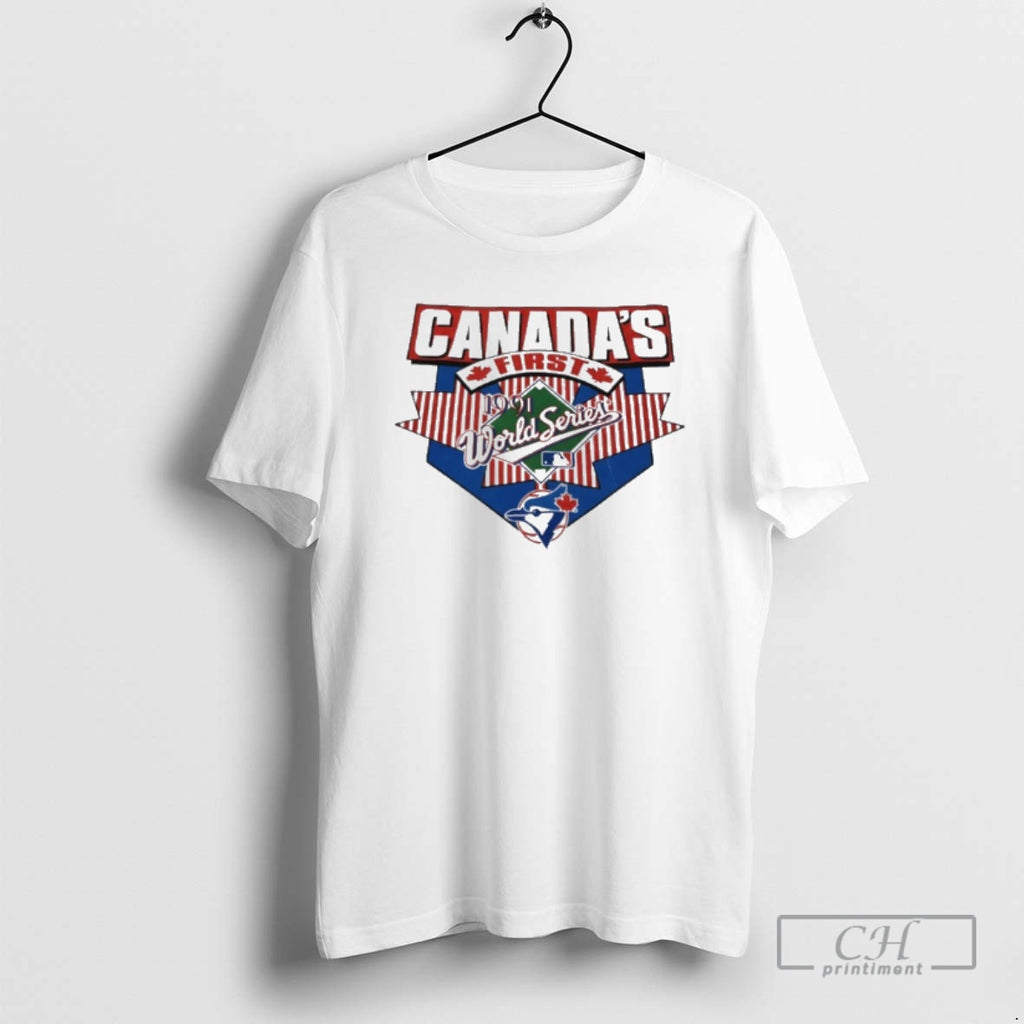 Classic Toronto Blue Jays 1991 Canadas First World Series Shirt Sweater