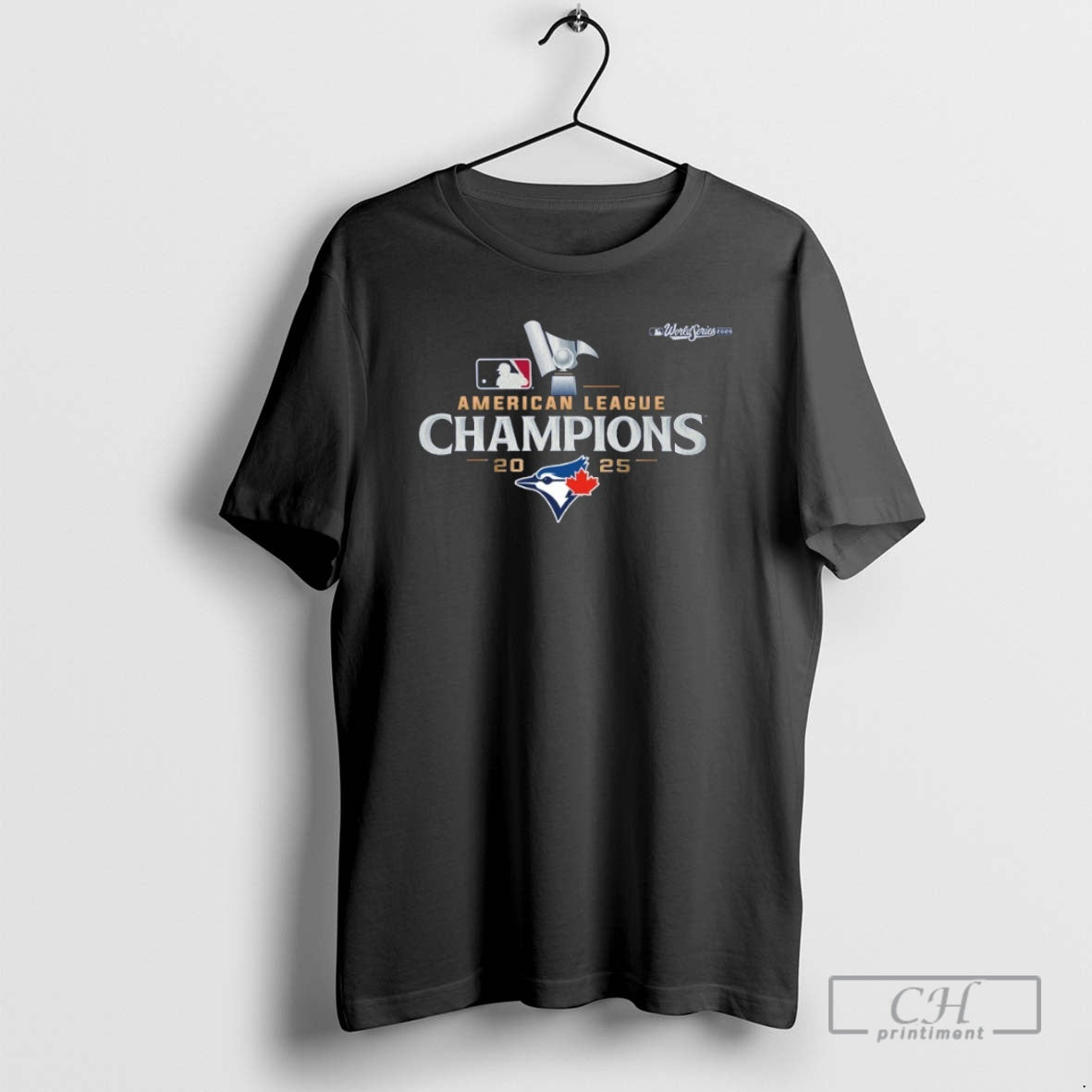 Classic Toronto Blue Jays 2025 American League Champions Logo Shirt Sweater