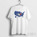 Classic Toronto Blue Jays A Map Of Who America Is Rooting For In The World