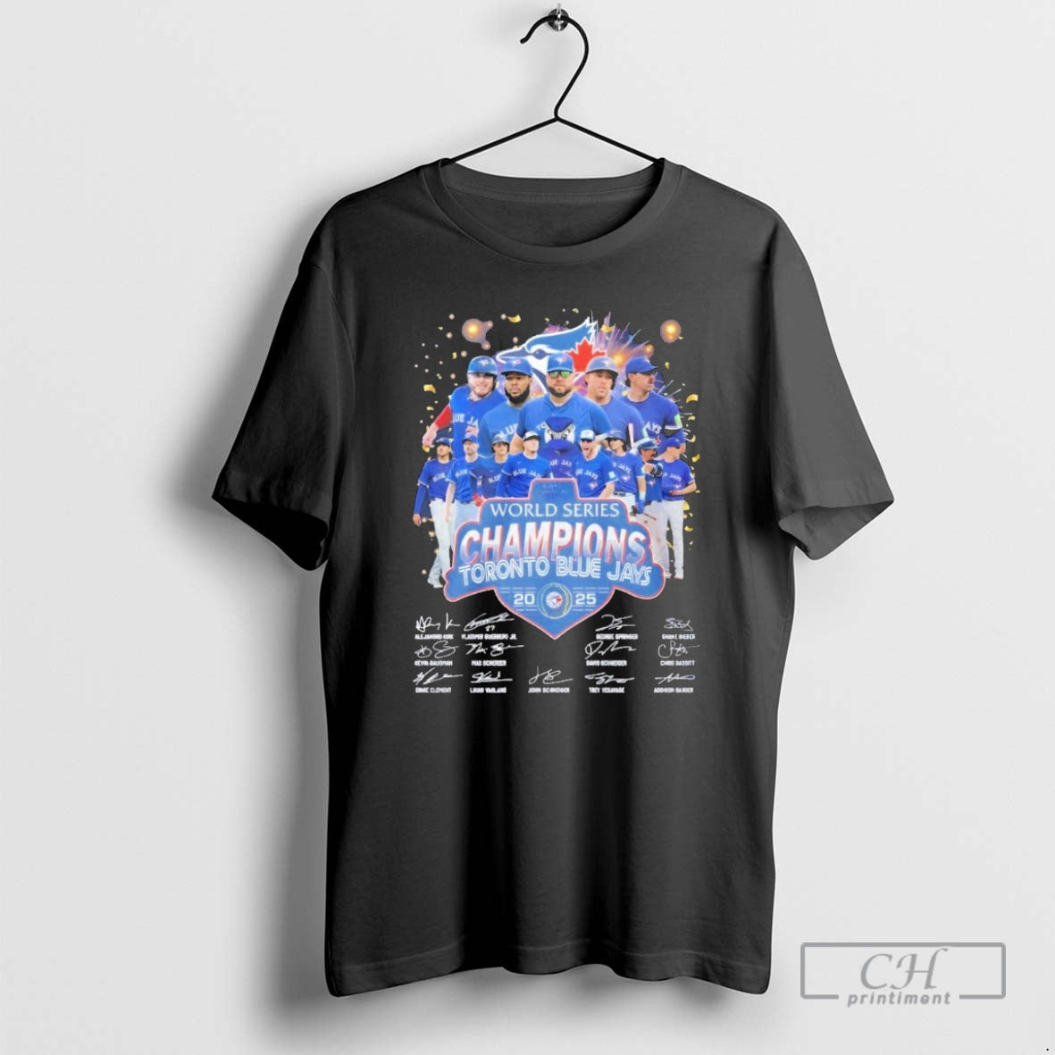 Classic Toronto Blue Jays Team World Series 2025 Champions Signature Shirt Sweater