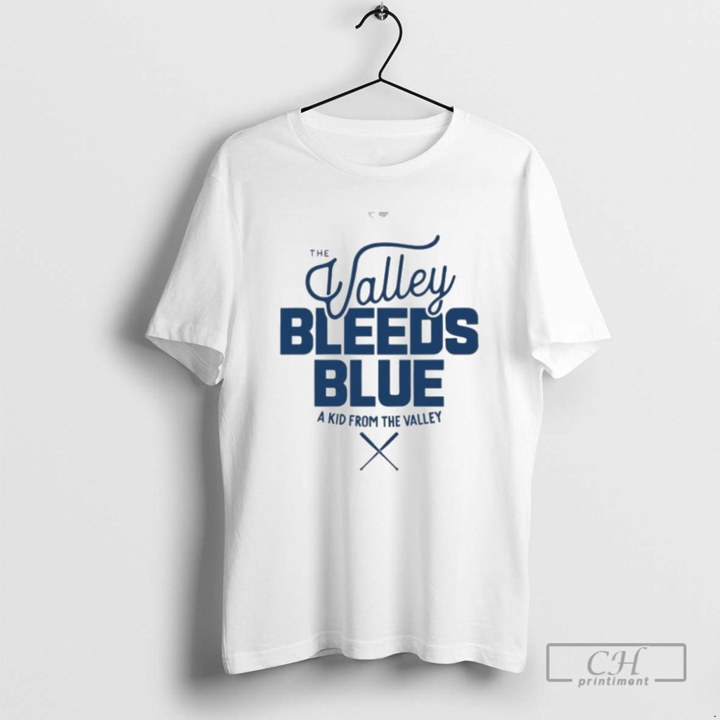 Classic Toronto Blue Jays The Valley Bleeds Blue A Kid From The Valley Shirt Sweater