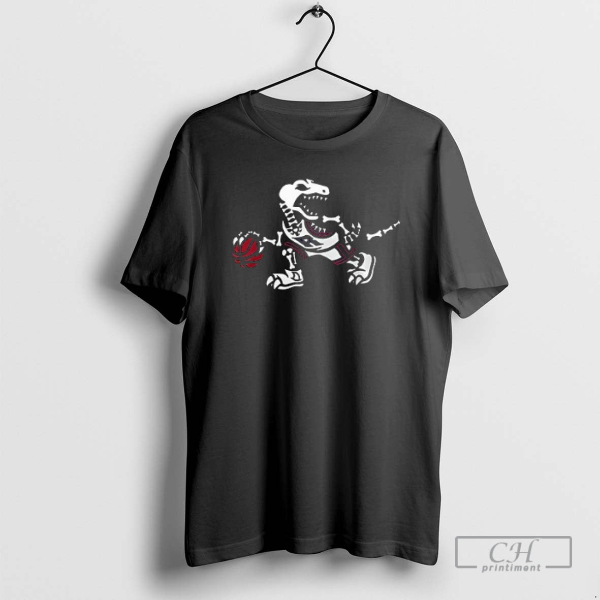 Classic Toronto Raptors Glow In The Dark Halloween Shirt Sweater