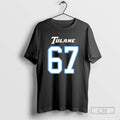 Classic Tulane 67 Jersey Shirt Sweater