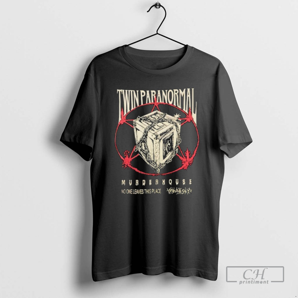 Classic Twin Paranormal Murder House No One Leaves This Place Mystery Dybbuk Shirt Sweater