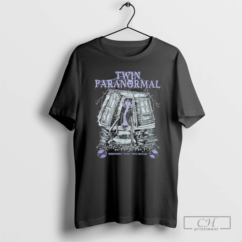 Classic Twin Paranormal Nightmare Month No One Leaves This Place Shirt Sweater