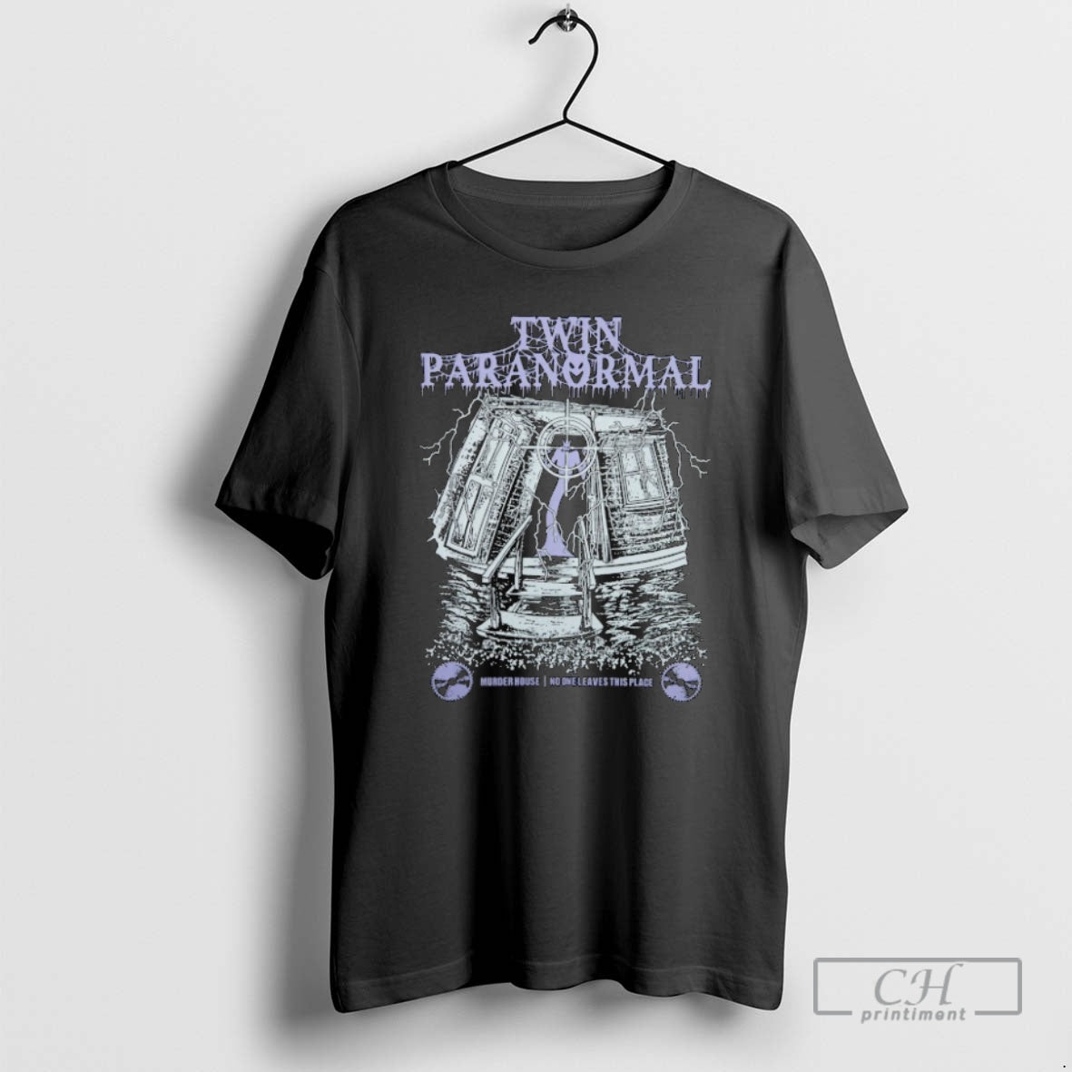 Classic Twin Paranormal Nightmare Month No One Leaves This Place Shirt Sweater