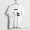 Classic Ufo Cowboy Cat Shirt Sweater