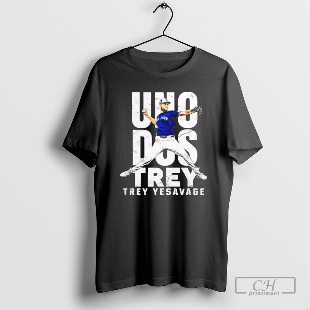 Classic Uno Dos Trey Trey Yesavage Graphic Shirt Sweater