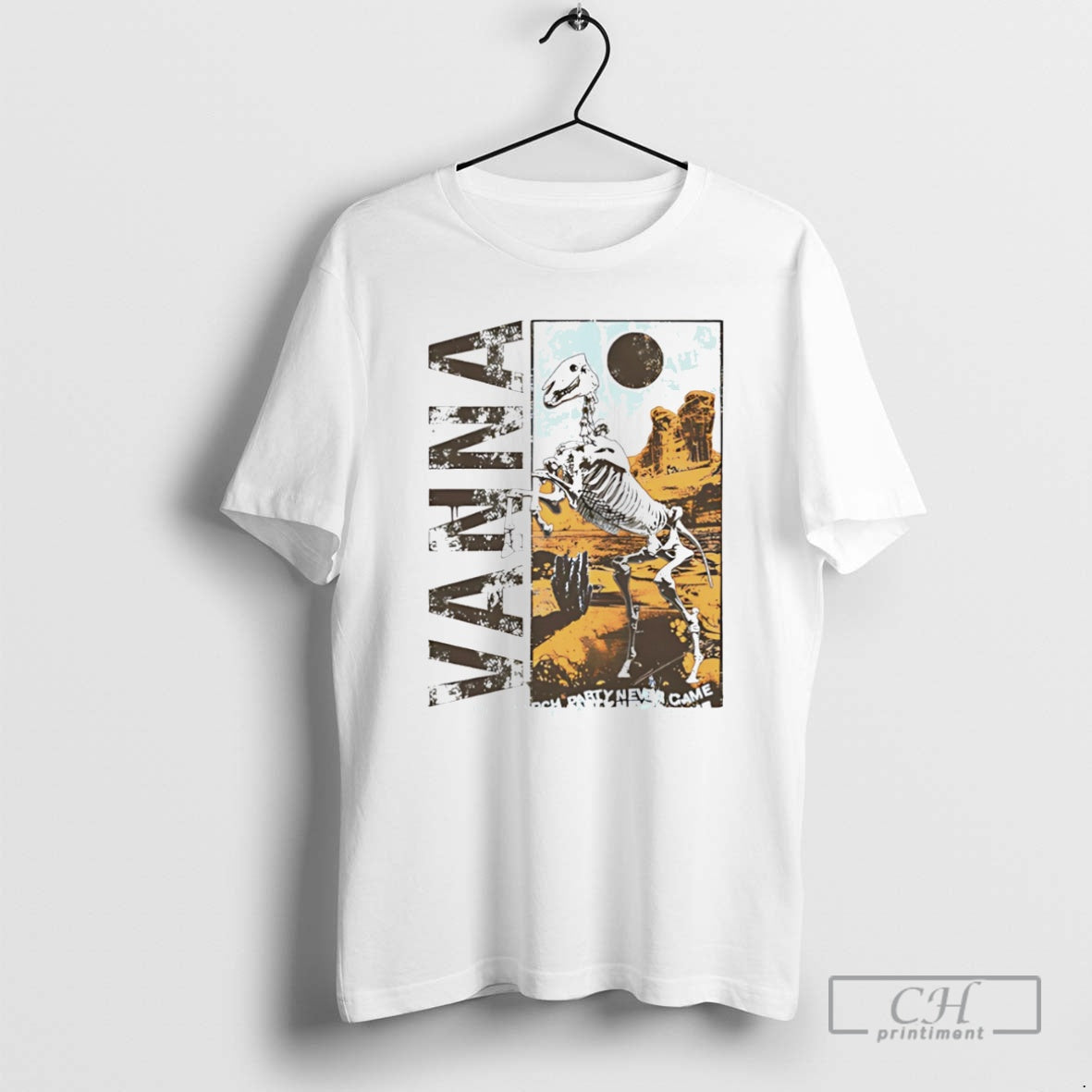 Classic Vanna Skeleton Band Shirt Sweater