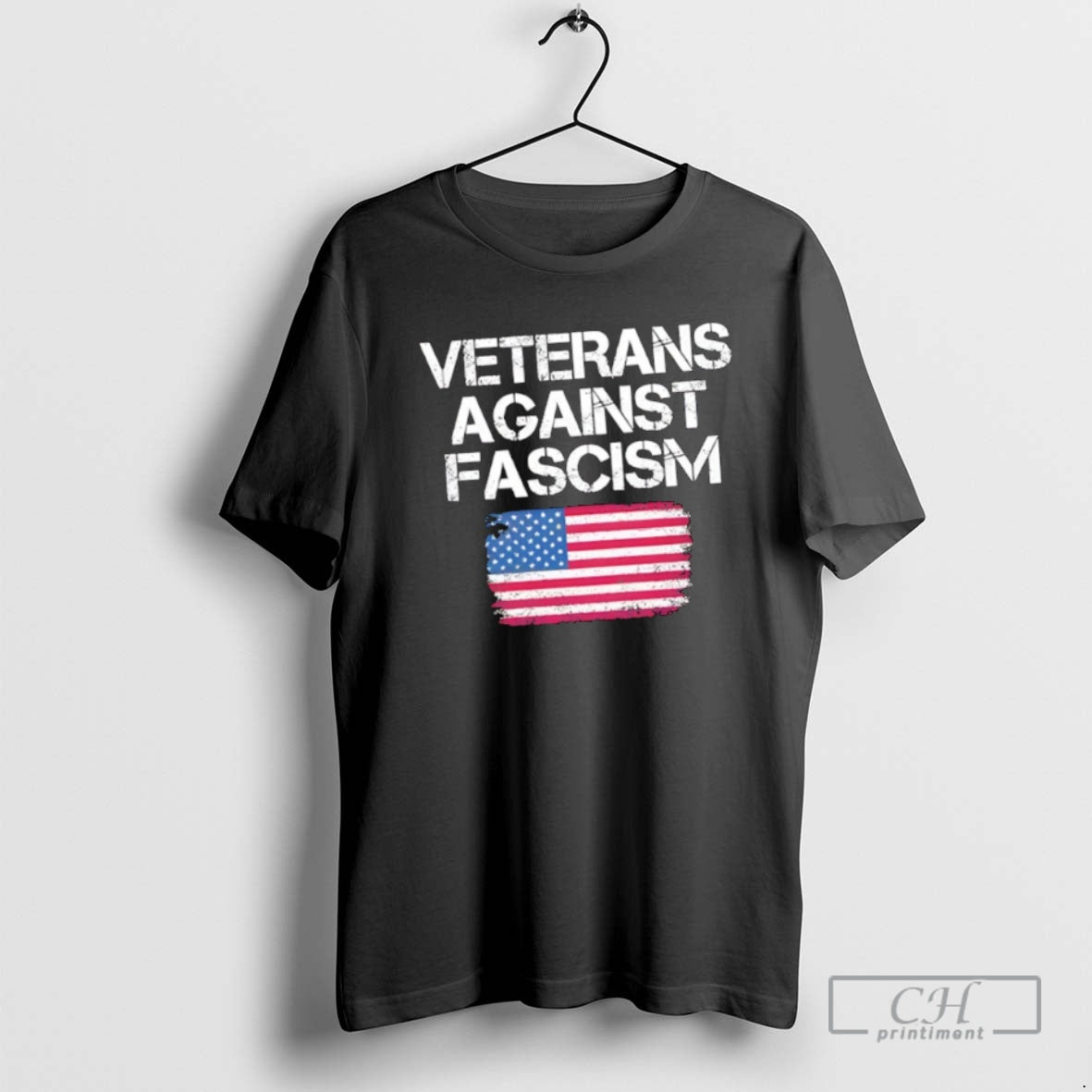 Classic Veterans Against Fascism American Flag Shirt Sweater