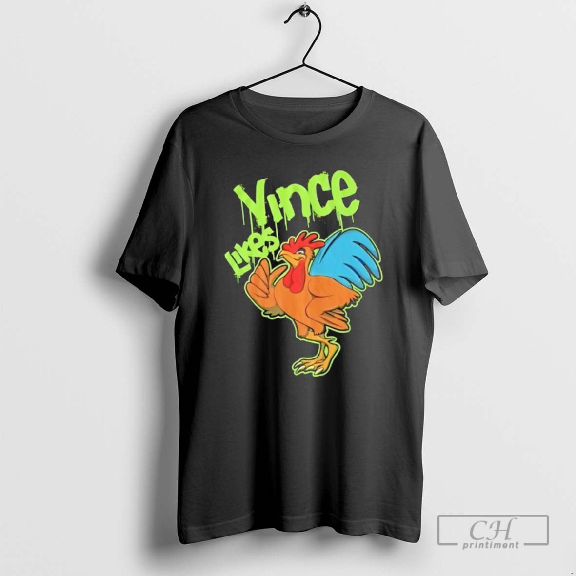 Classic Vince Mcmahon Vince Likes Rooster Shirt Sweater