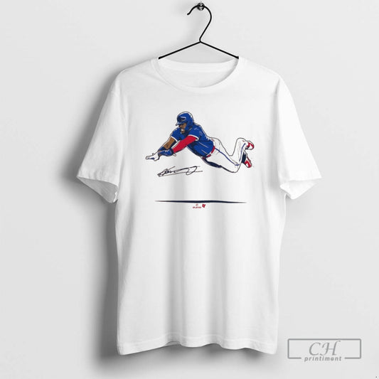 Classic Vladimir Guerrero Jr Toronto Blue Jays Super Vlad Flying Signature Shirt Sweater