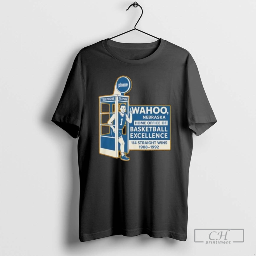 Classic Wahoo Nebraska Home Office Of Basketball Excellence 114 Straight Wins 1988 1992 Shirt Sweater