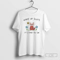 Classic Wake Up Sluts Its Time To Sin Funny Weasel Shirt Sweater