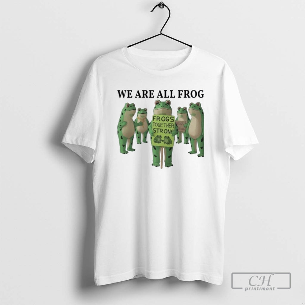 Classic We Are All Frog Together Strong Portland Frog Resist Anti Ice Shirt Sweater