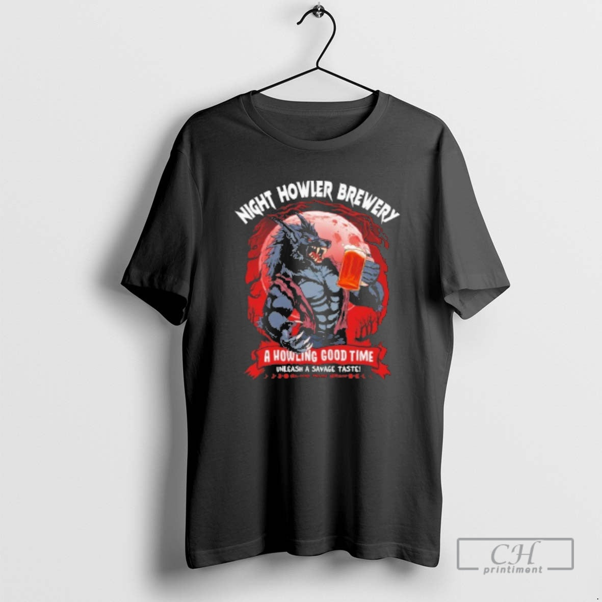 Classic Werewolf Night Howler Brewery A Howling Good Time Shirt Sweater