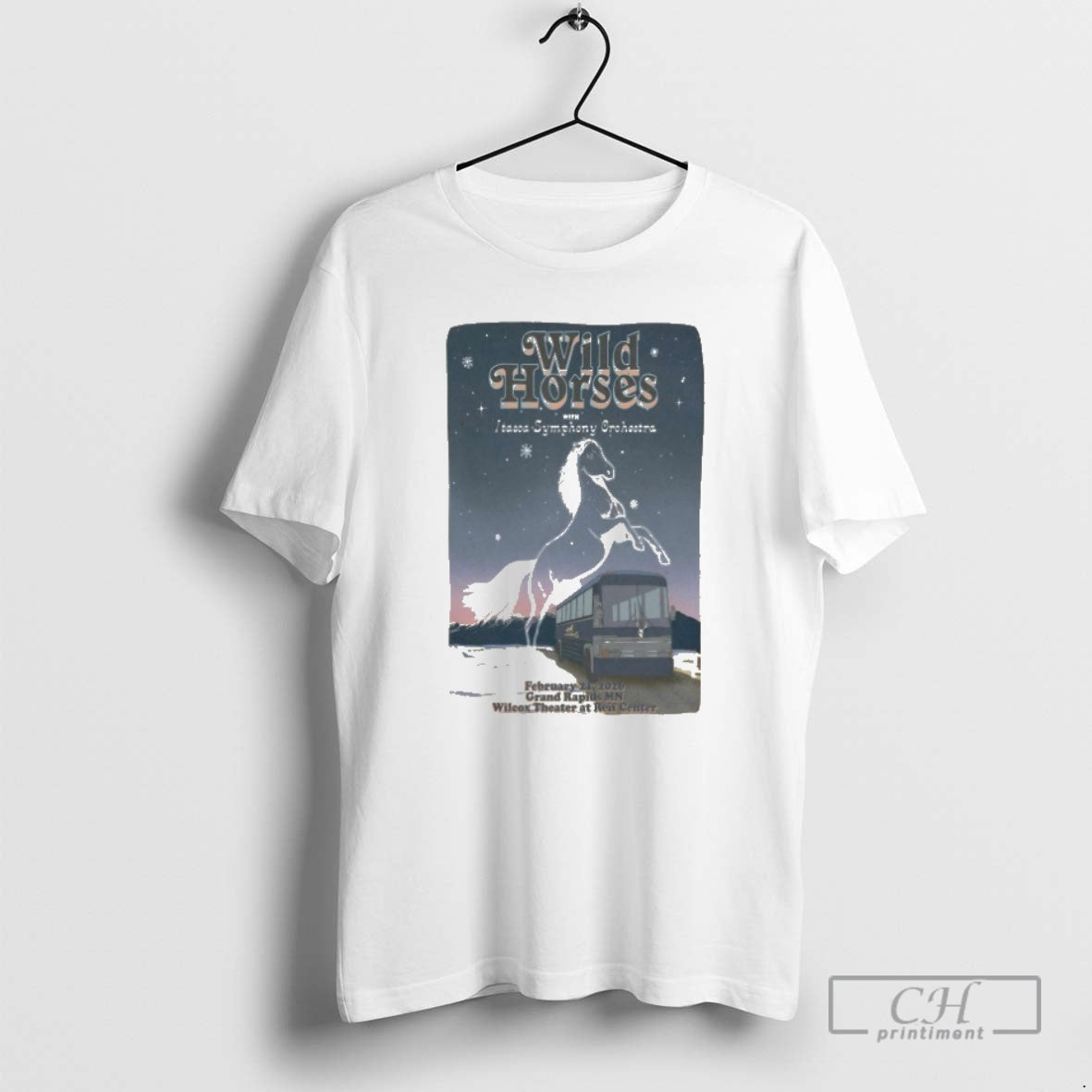 Classic Wild Horses Feb 21 2026 Grand Rapids Tour Shirt Sweater