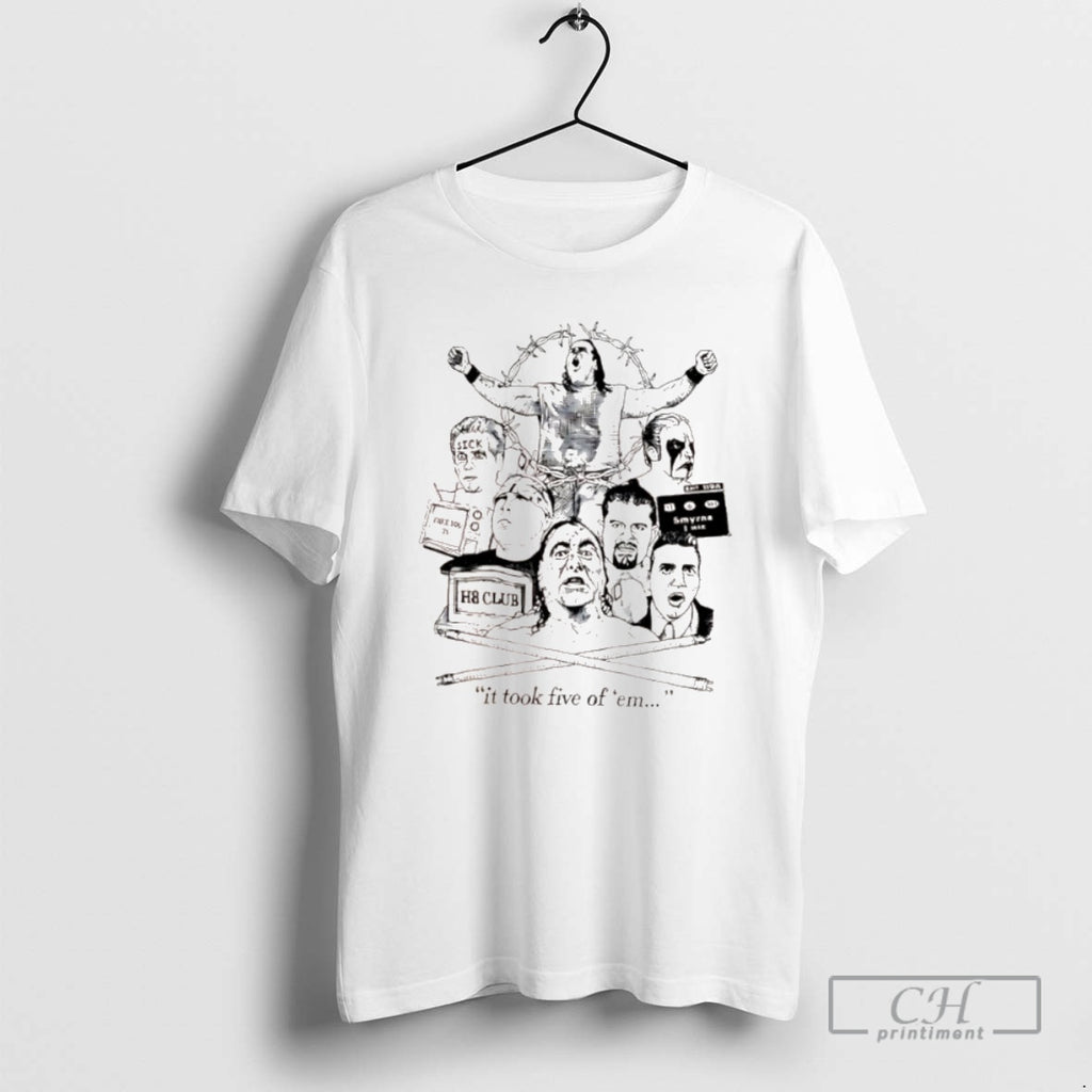 Classic Zandigs Famous Jesus It Took Five Of Em Graphic Shirt Sweater