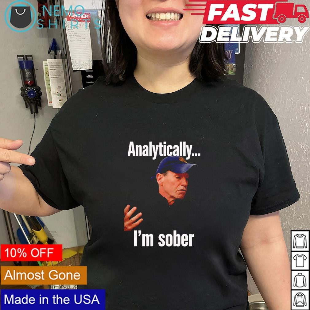 Cleveland Cavaliers coach Kenny Atkinson analytically I’m sober shirt
