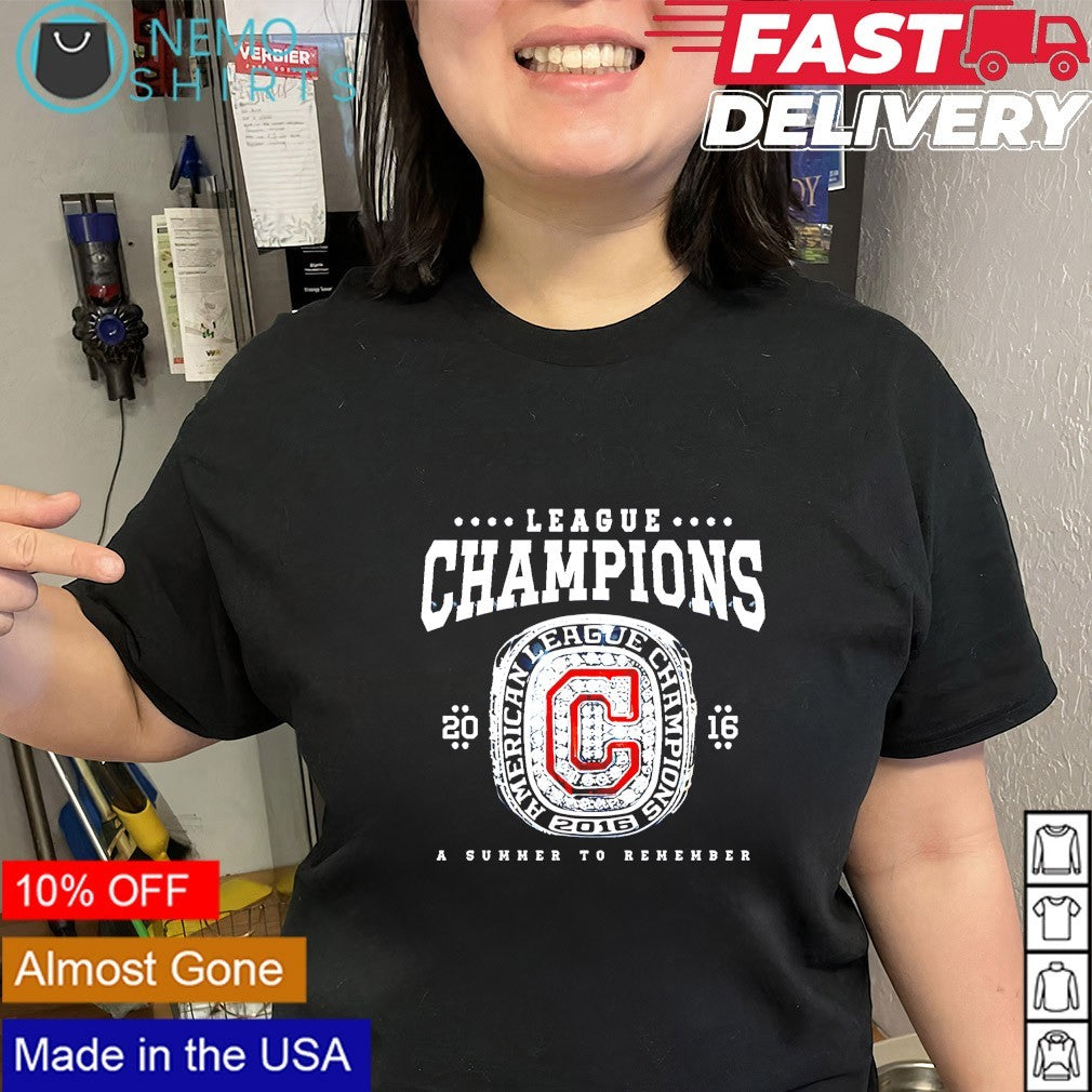 Cleveland Guardians 2016 American League Champions a Summer to Remember shirt