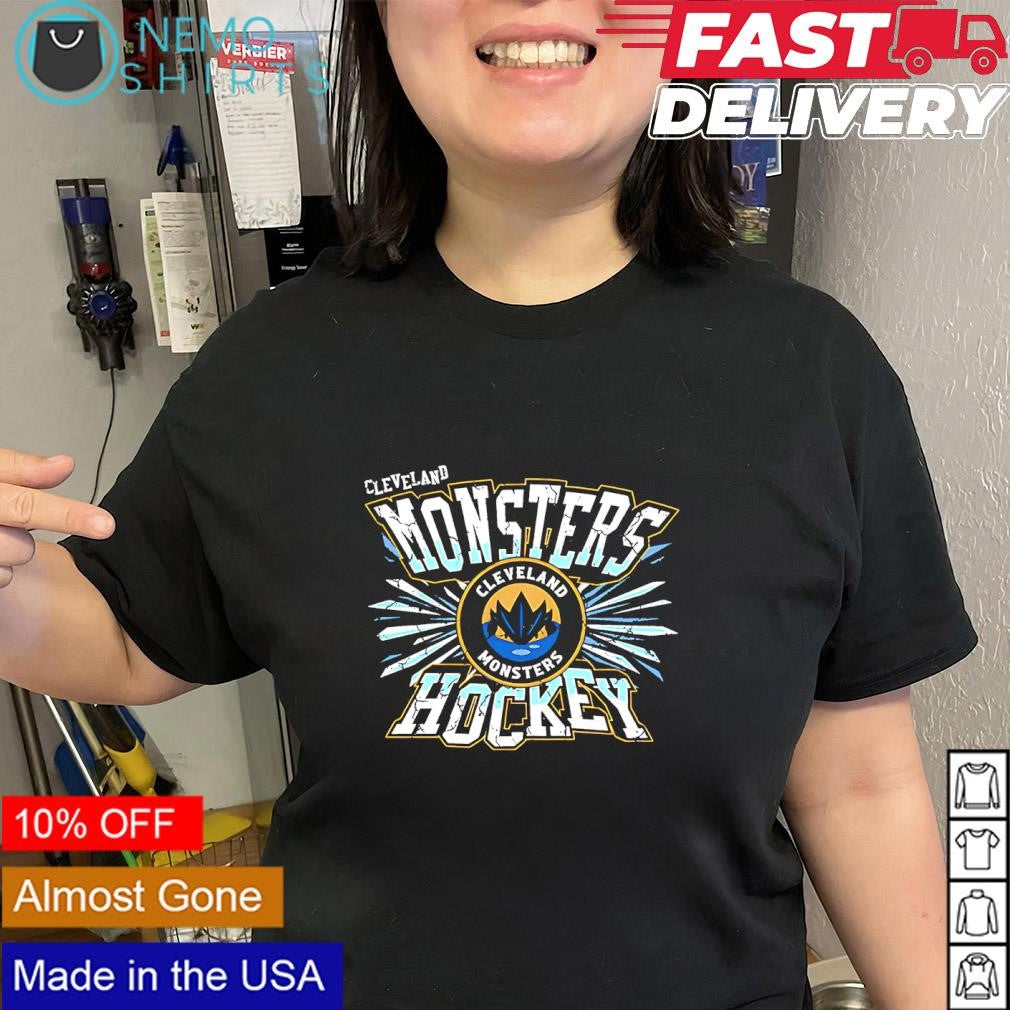 Cleveland Monsters Ice Shatter hockey team shirt