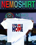 Cleveland is home graphic shirt