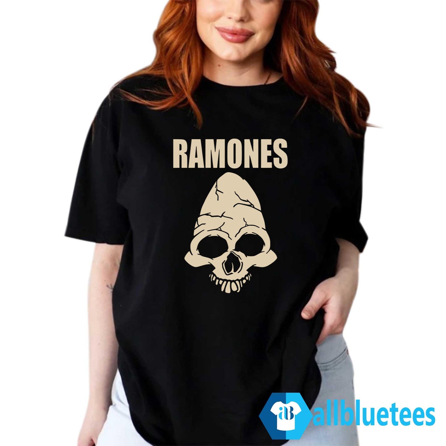 CM Punk Ramones Skull Shirt
