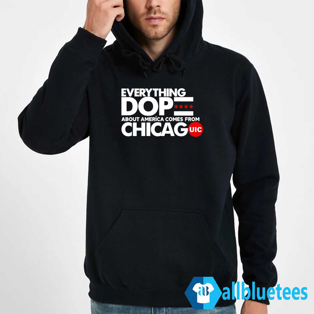 Coach Ashleen Bracey Everything Dope About America Comes From Chicago Shirt