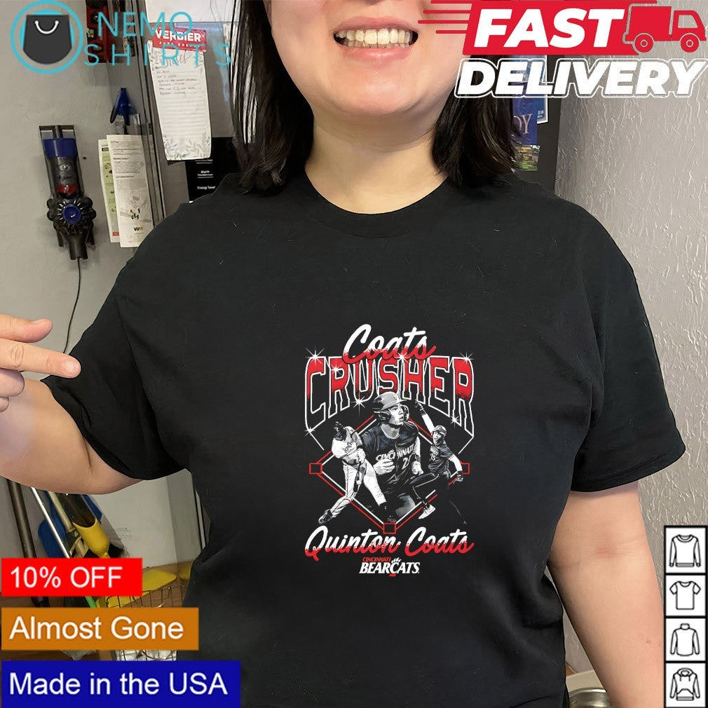 Coats crusher Quinton Coats Cincinnati Bearcats player shirt