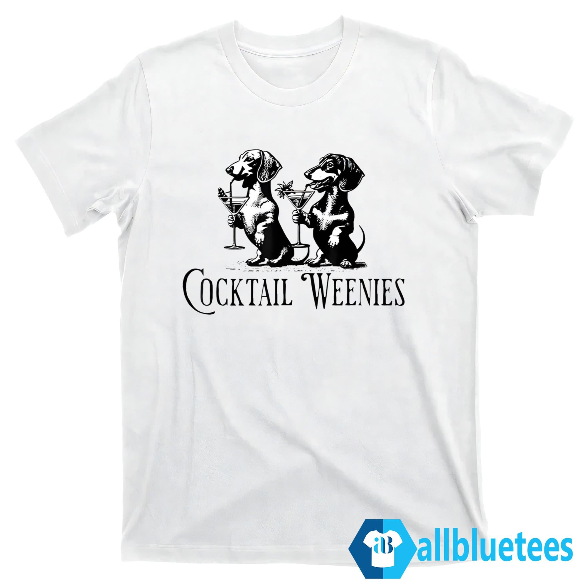 Cocktail Weenies Dachshund Shirt