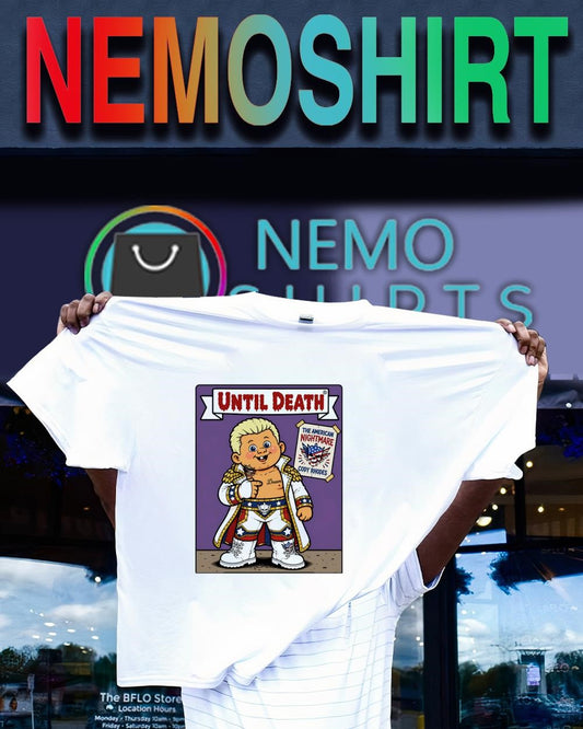 Cody Rhodes the American nightmare until death shirt