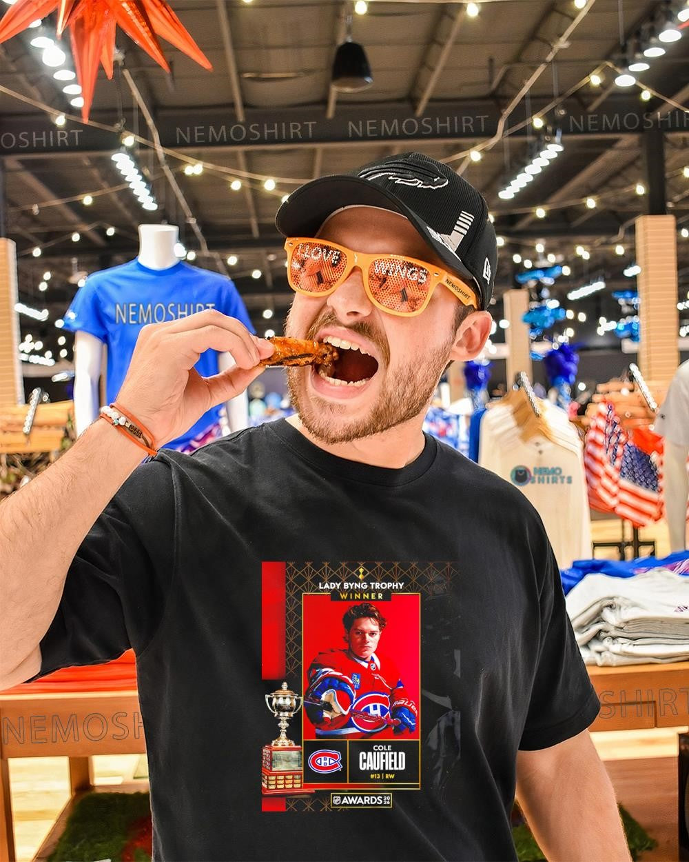 Cole Caufield Montreal Canadiens Lady Byng Trophy winner awards 2026 shirt