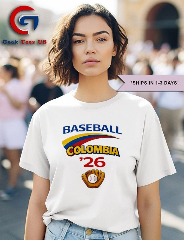 Colombia World Baseball Network Classic 2026 shirt