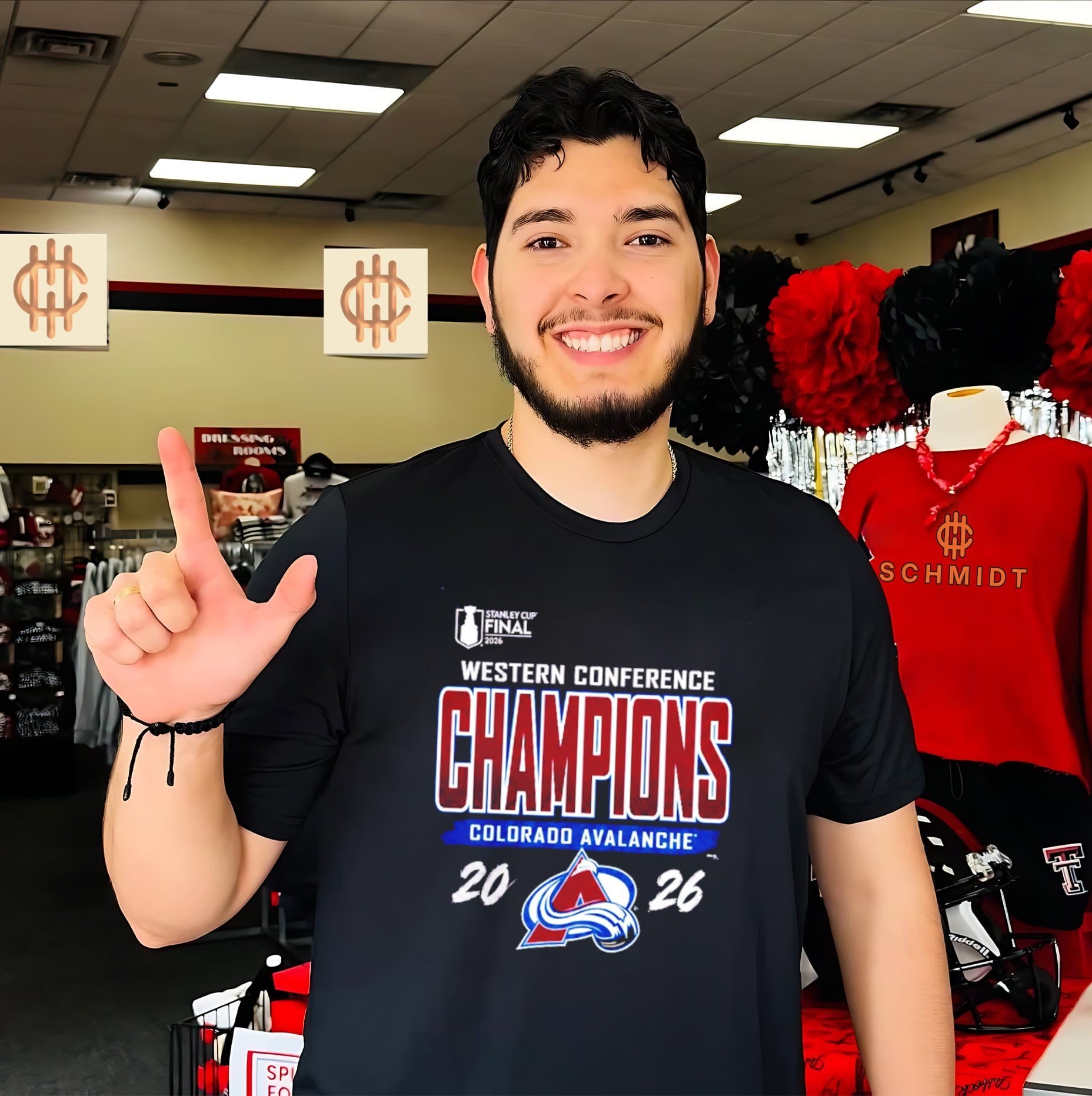 Colorado Avalanche 2026 Western Conference Champions Final shirt