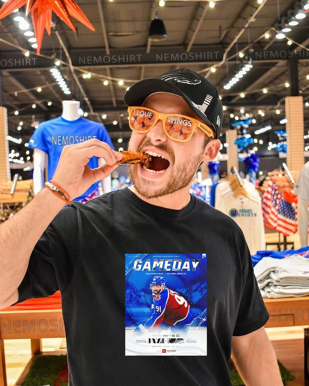 Colorado Avalanche Game One Gameday Western Conference Final May 20 2026 shirt