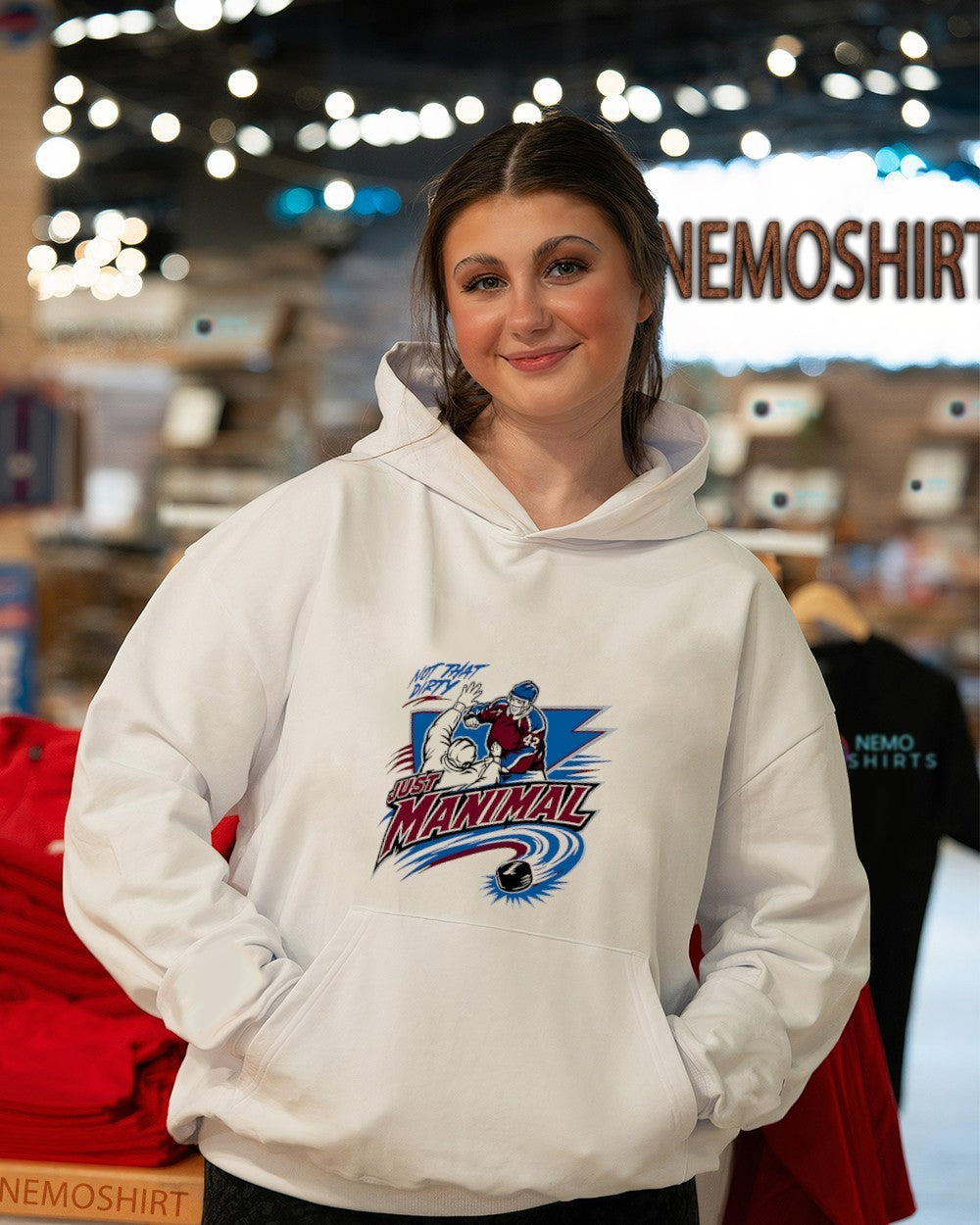 Colorado Avalanche Manimal not that dirty shirt
