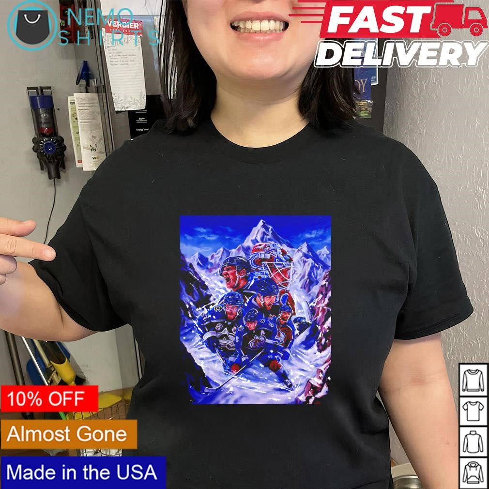 Colorado Avalanche’s 2026 playoff run shirt