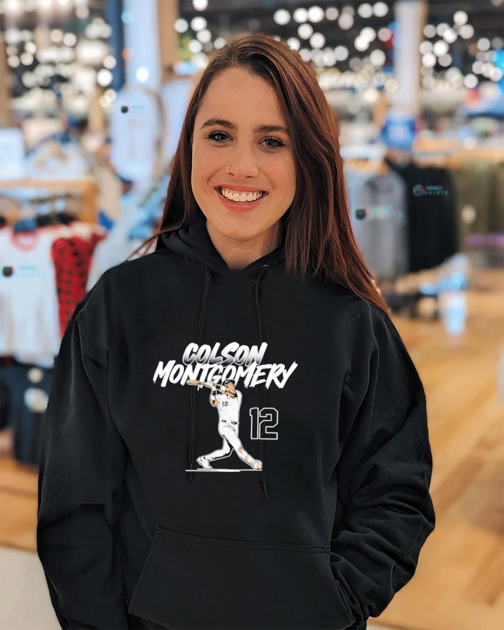 Colson Montgomery slugger swing number 12 history shirt