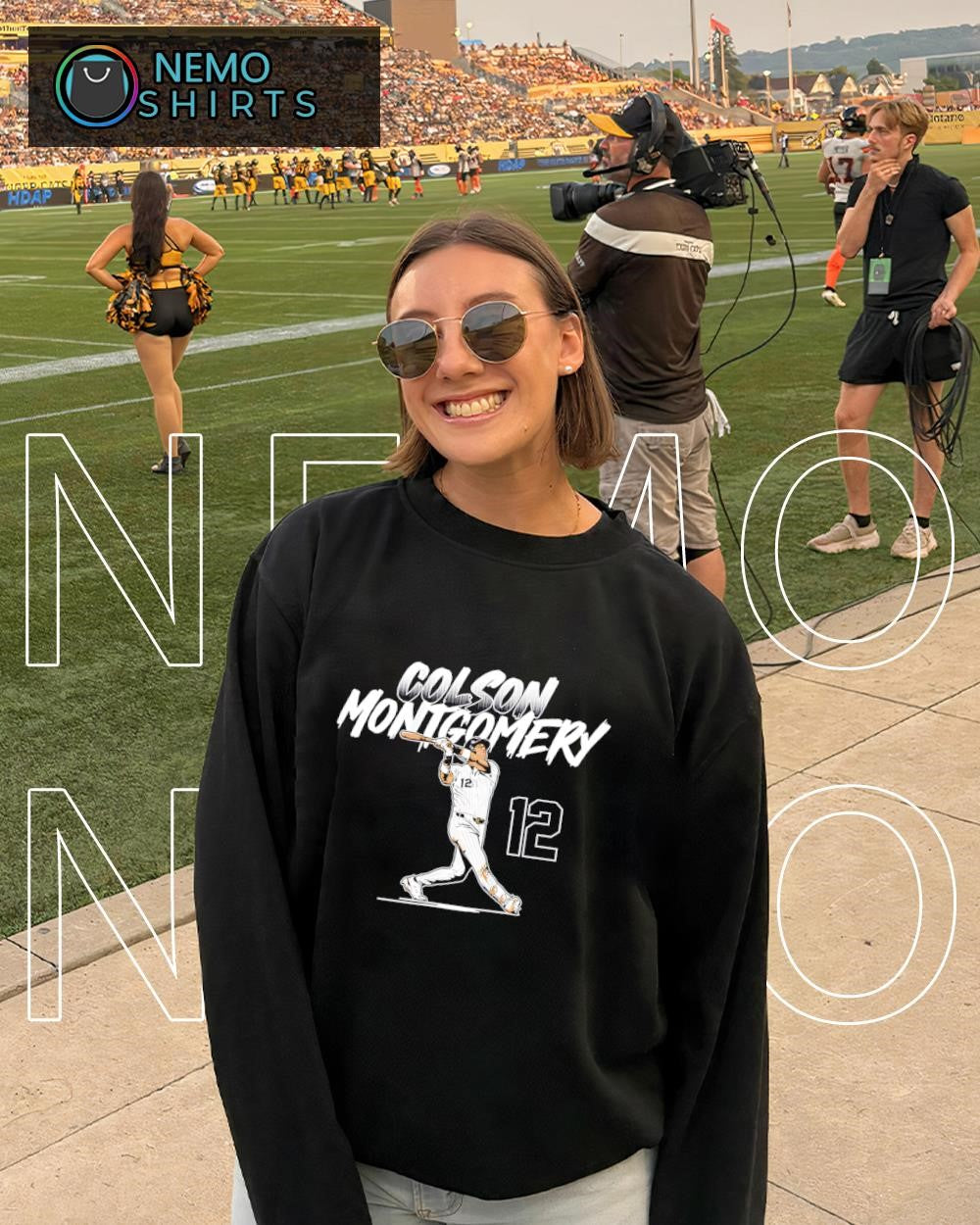 Colson Montgomery slugger swing number 12 history shirt