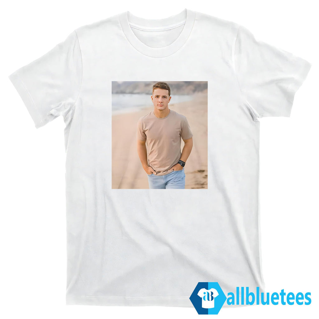 Colton McKivitz Wearing The Brock Purdy Shirt
